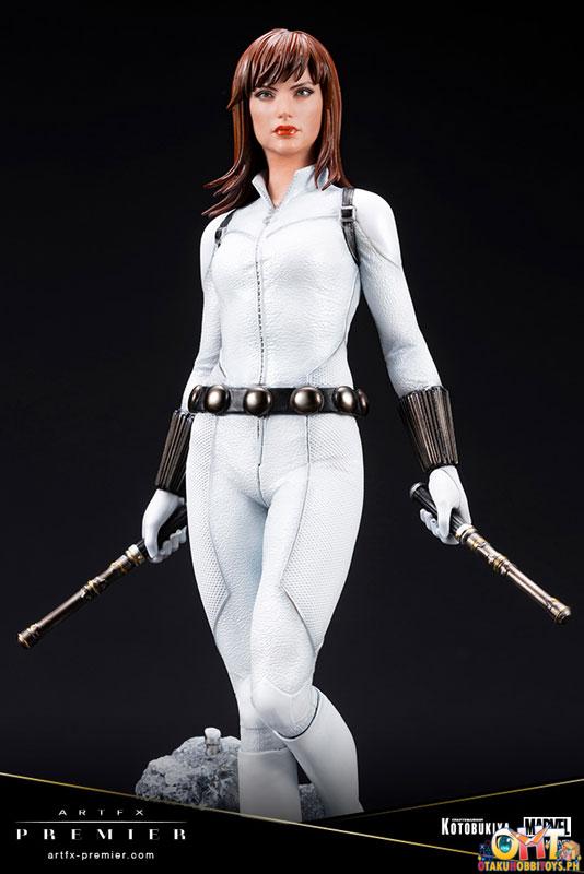 Kotobukiya ARTFX Premier Statue 1/10 Black Widow White Costume Limited Edition - MARVEL UNIVERSE