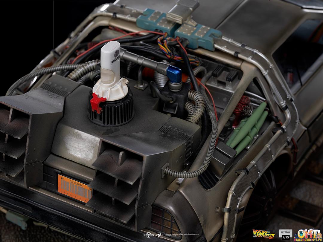 Iron Studios Back to the Future Part III 1/10 DeLorean III Art Scale