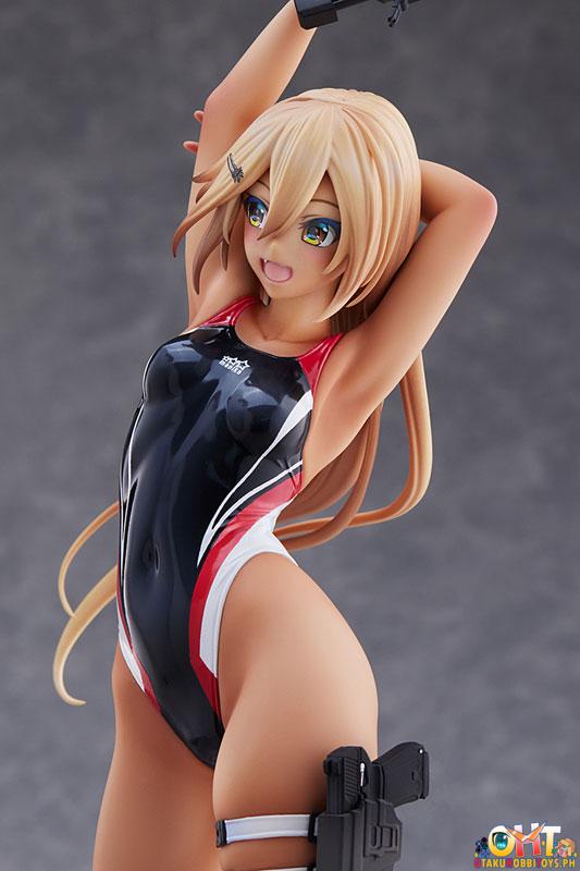 Amakuni ARMS NOTE 1/7 Kouhai-chan of the Swimming Club Red Line Swimsuit Ver.