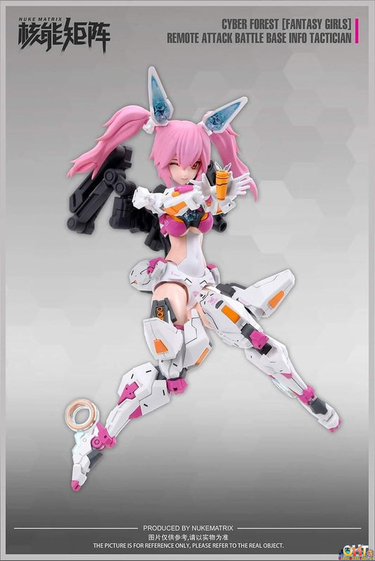 NUKE MATRIX Cyber Forest Fantasy Girls 1/12 Remote Attack Battle Base Info Tactician R.A.B.B.I.T. Mecha EWAC Unit