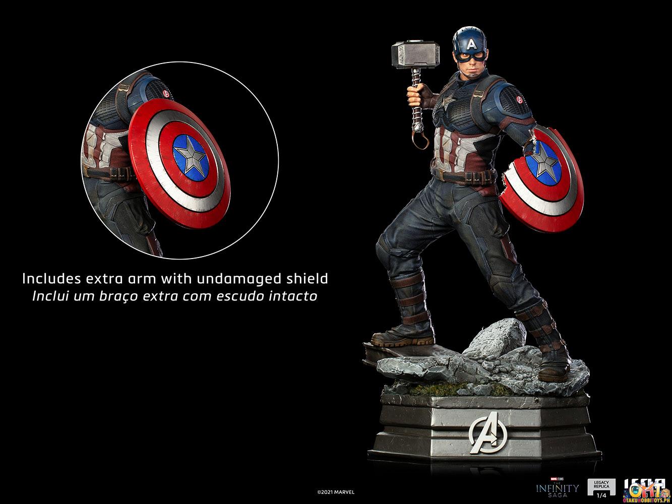 Iron Studios Infinity Saga 1/4 Captain America Legacy Replica