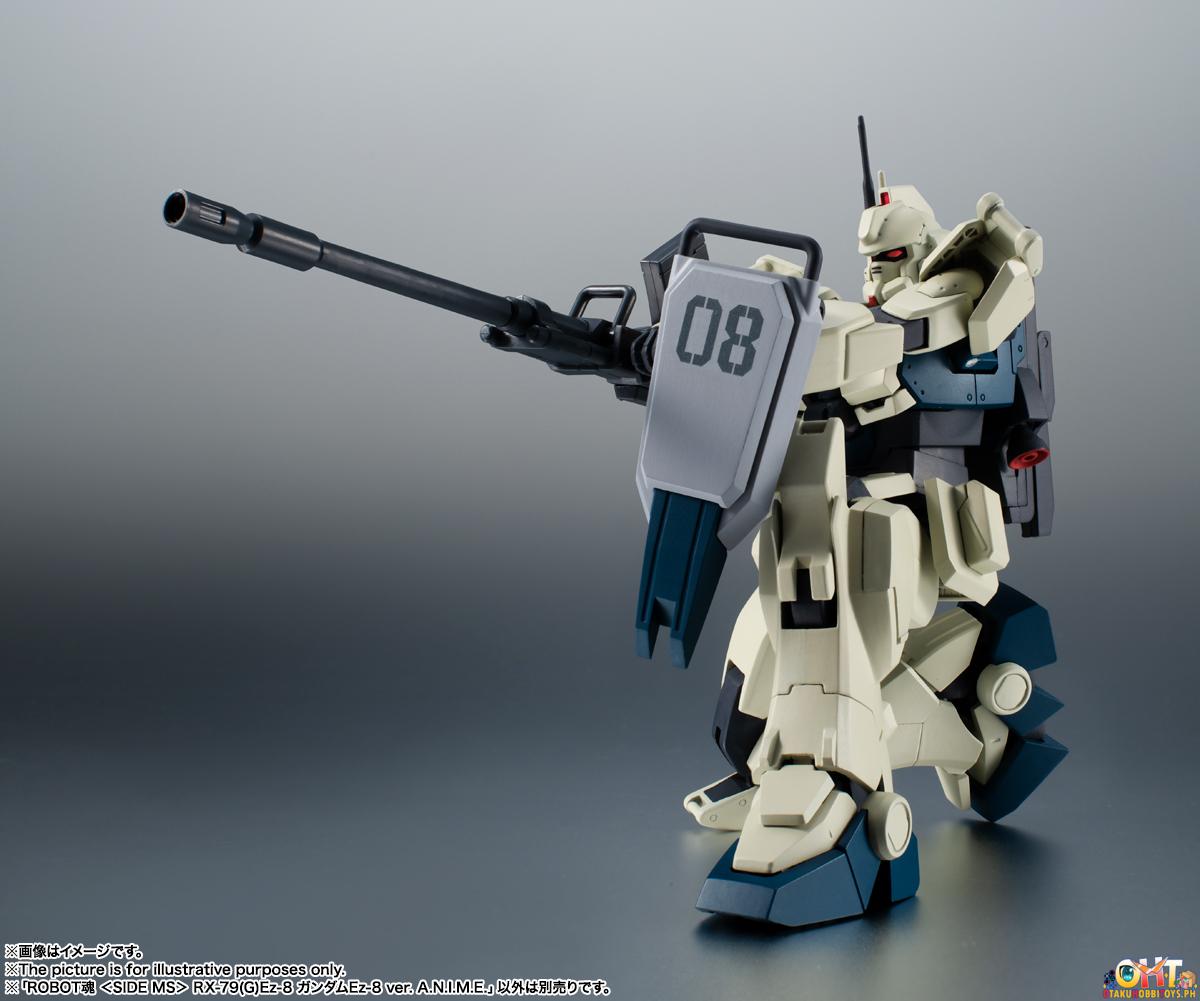 The Robot Spirits ＜SIDE MS＞ RX -79 (G) Ez -8 Gundam Ez -8 ver. A.N.I.M.E. - Mobile Suit Gundam 08th MS Team