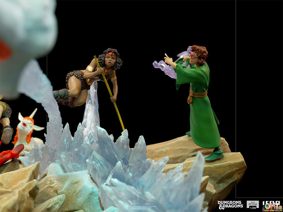 Iron Studios 1/20 Tiamat Battle Demi Art Scale - Dungeons and Dragons