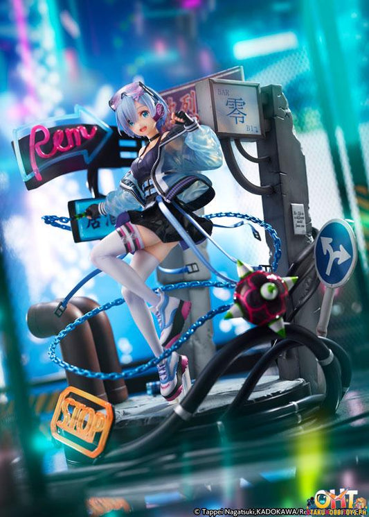 eStream Shibuya Scramble Figure 1/7 Rem Neon City Ver. - Re:ZERO -Starting Life in Another World-