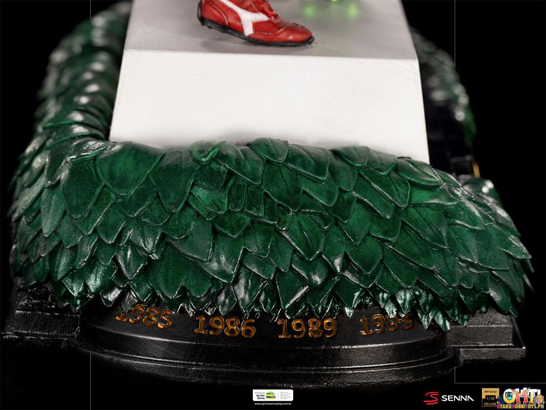 Iron Studios 1/10 Alain Prost and Ayrton Senna, The Last Podium Deluxe Art Scale