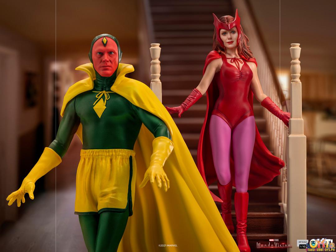 Iron Studios Wandavision 1/10 Vision Halloween Version Art Scale