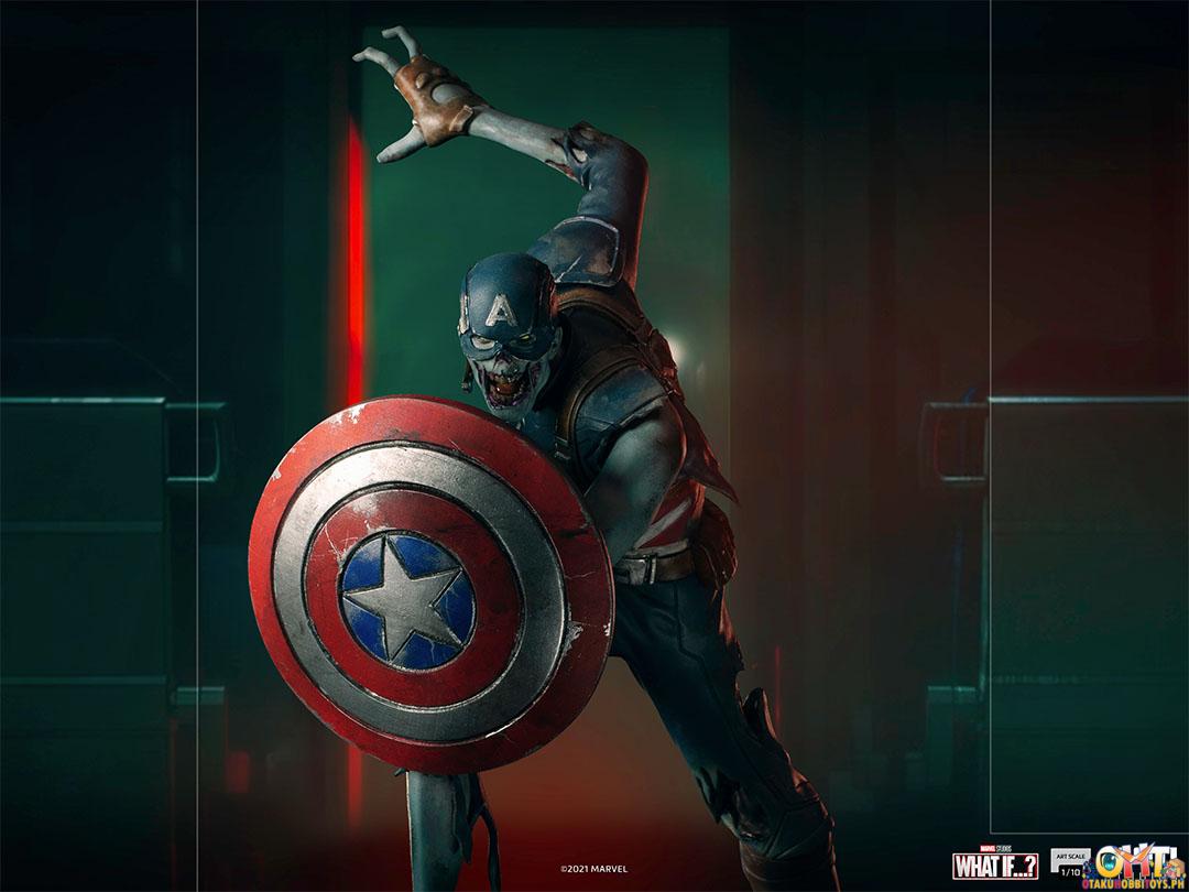 Iron Studios What If…?1/10 Zombie Captain America Art Scale