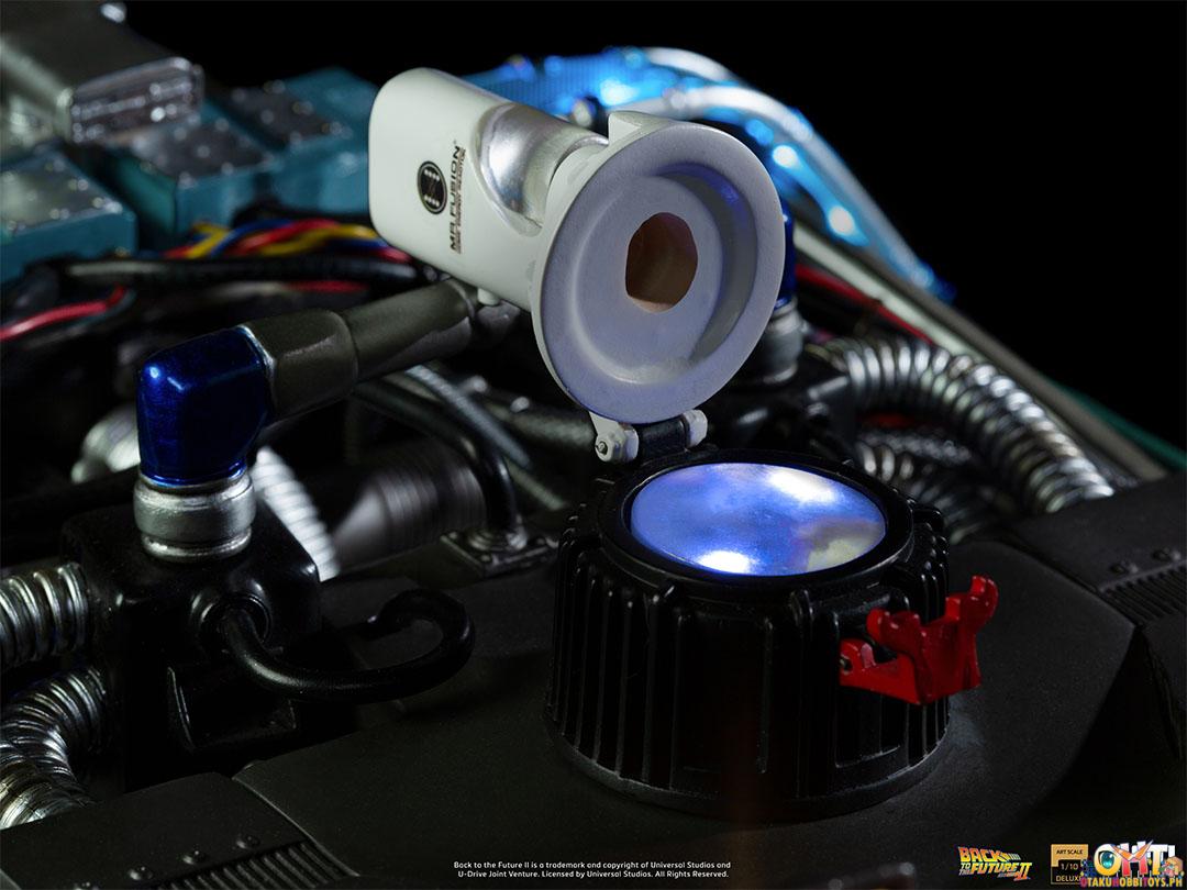 Iron Studios Back to the Future Part II 1/10 DeLorean Full Set Deluxe - Art Scale