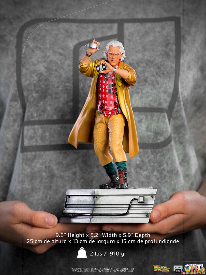 Iron Studios Back to the Future Part II 1/10 Doc Brown Art Scale