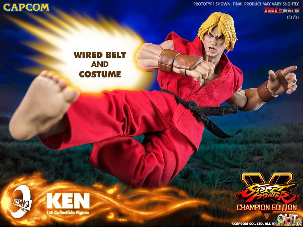 ICONIQ STUDIOS Gaming Series Street Fighter V 1/6 Ken