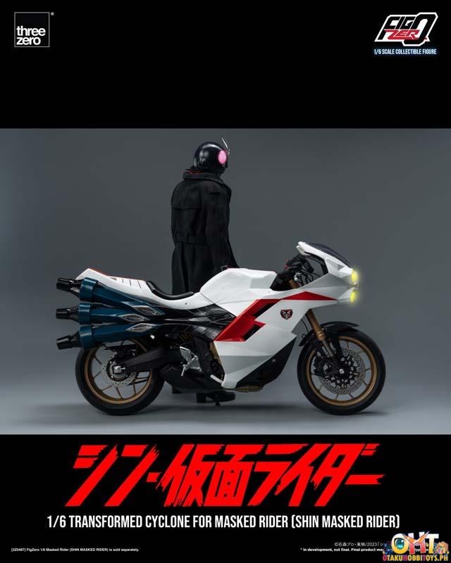Threezero SHIN MASKED RIDER FigZero 1/6 Transformed Cyclone for Masked Rider (SHIN MASKED RIDER)
