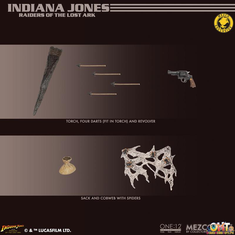 Mezco One:12 Collective Indiana Jones: Temple Edition