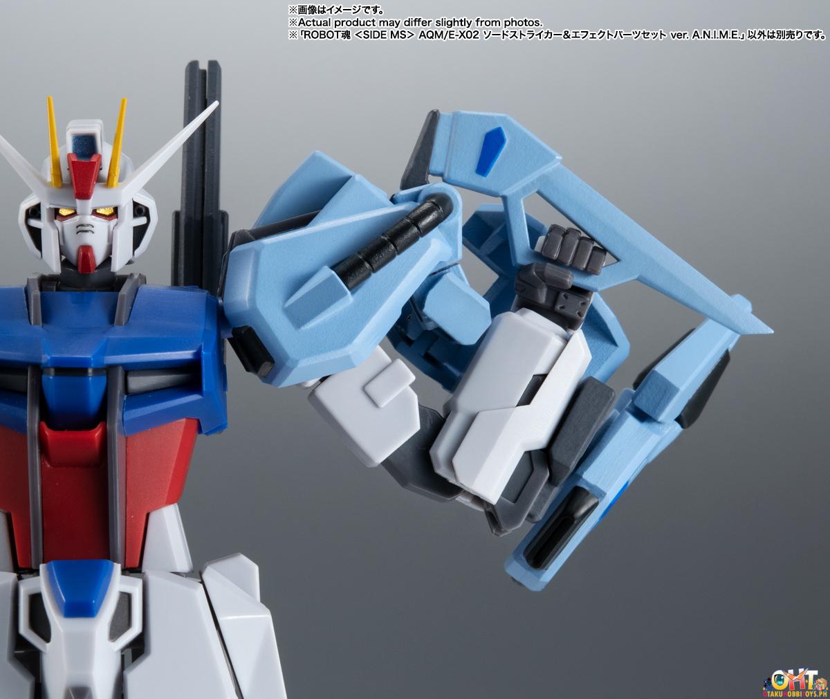 THE ROBOT SPIRITS AQM/E-X02 SWORD STRIKER ＆ EFFECT PARTS SET ver