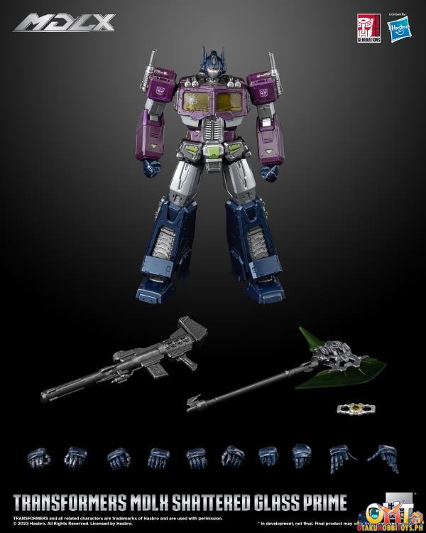 Threezero Transformers MDLX Shattered Glass Optimus Prime