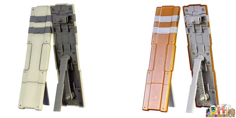 Plum Pla Act Option Series 10: Twin Shield Off White / Clear Orange