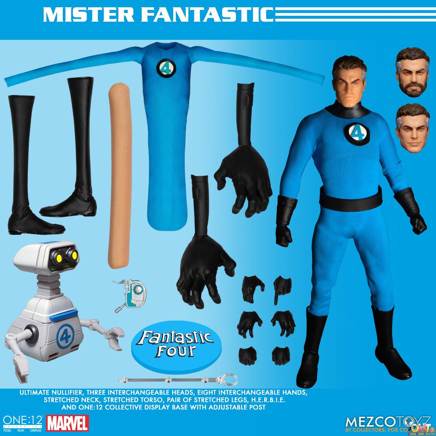 Mezco One:12 Collective Fantastic Four Deluxe Steel Boxed Set