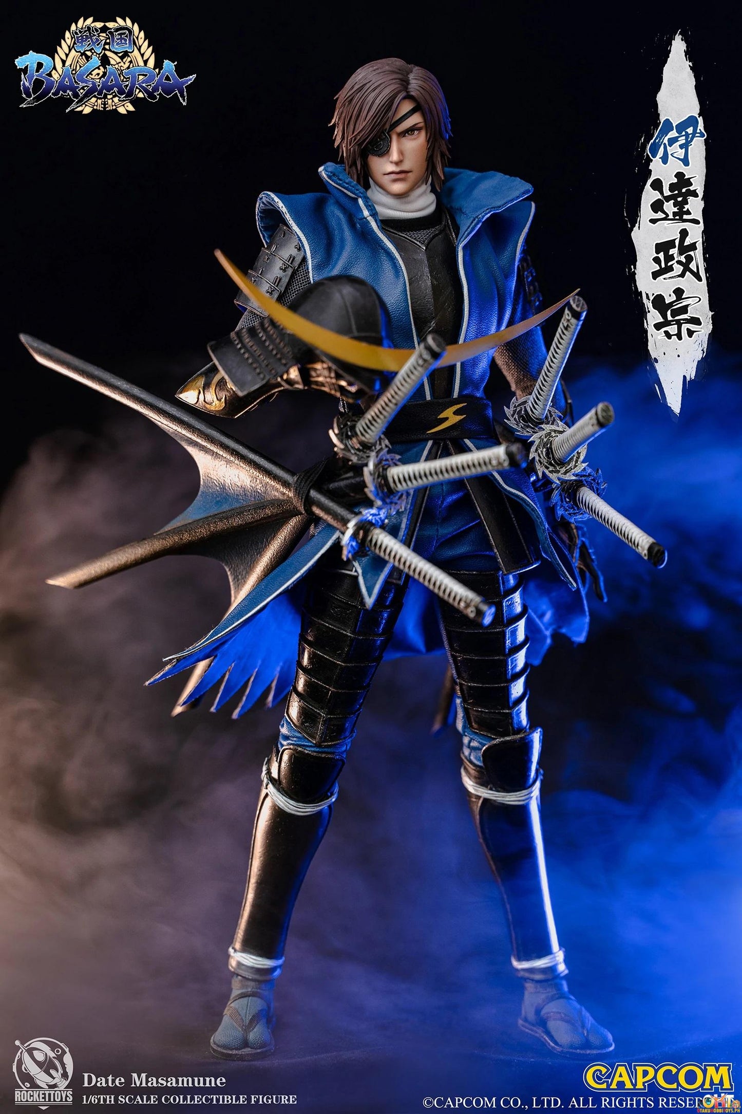 ROCKET TOYS 1/6 Capcom Sengoku BASARA Date Masamune ROC-001