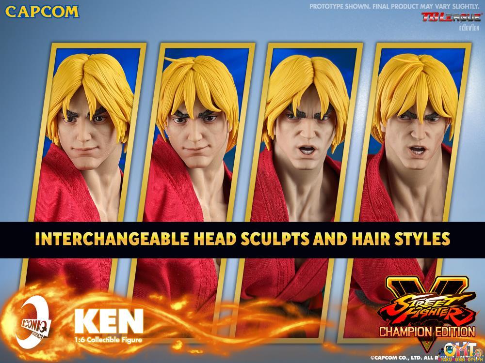 ICONIQ STUDIOS Gaming Series Street Fighter V 1/6 Ken
