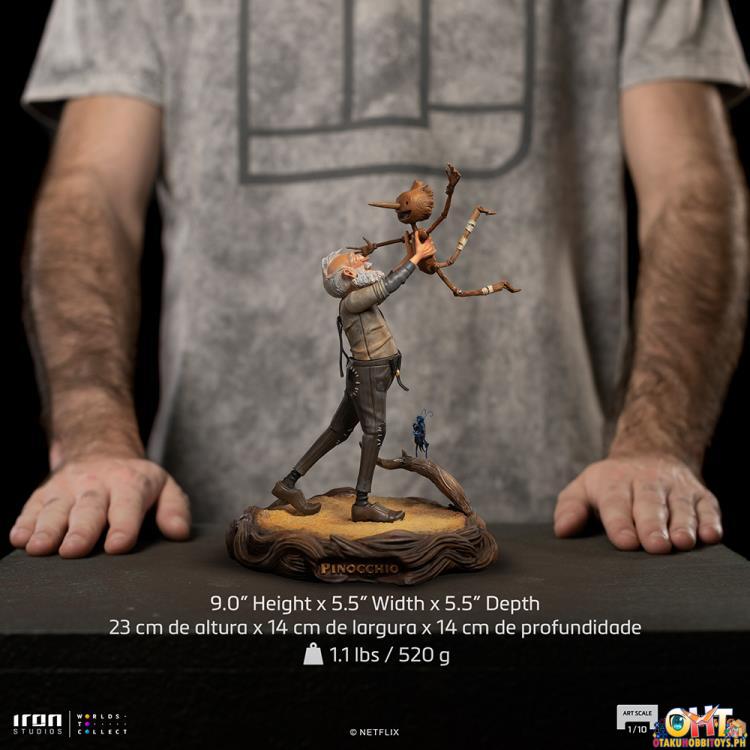 Iron Studios Pinocchio (2022) 1/10 Geppetto & Pinocchio Art Scale