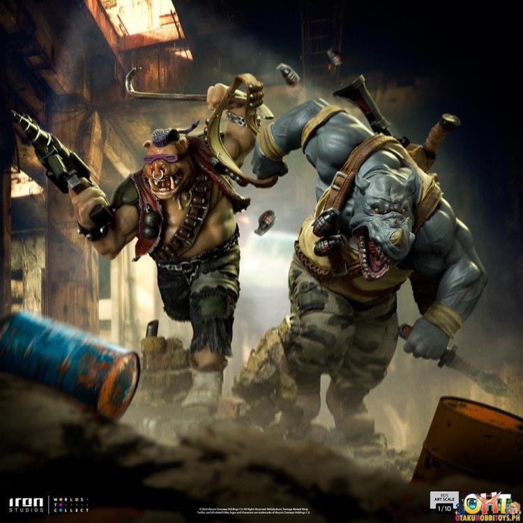 Iron Studios Teenage Mutant Ninja Turtles 1/10 Rocksteady BDS Art Scale
