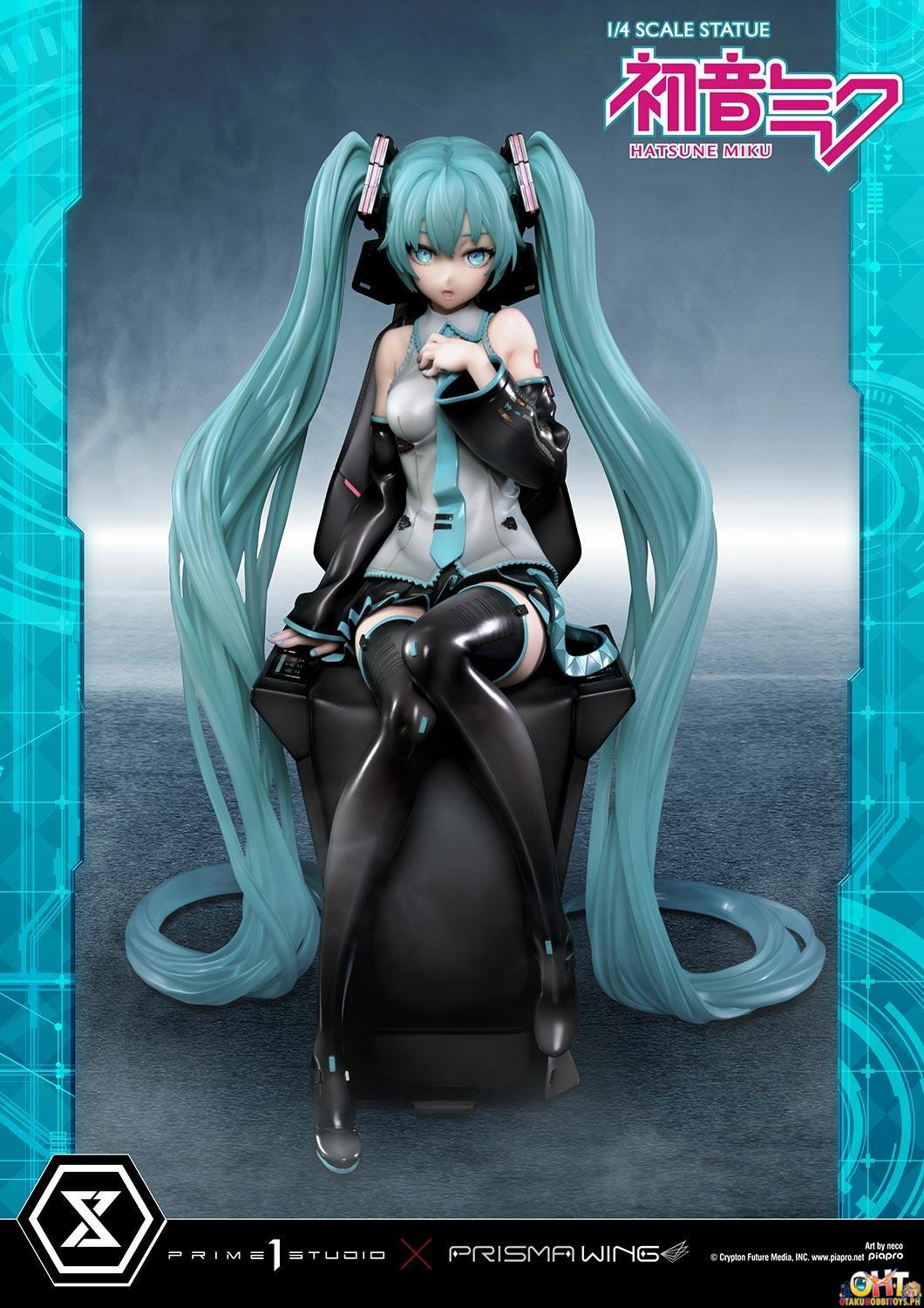PRISMA WING Piapro Characters 1/4 Hatsune Miku "Art by neco" Scale Statue Bonus Version PWPCL-07S