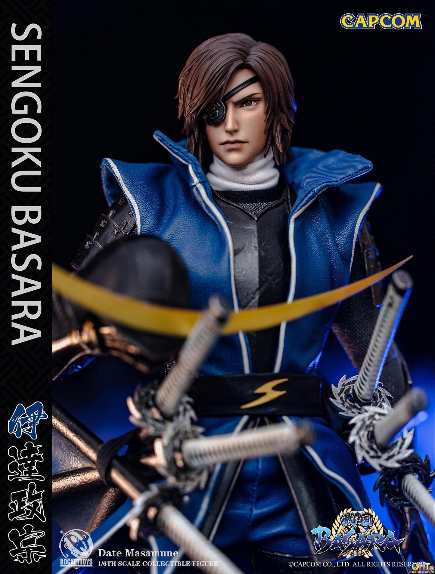 ROCKET TOYS 1/6 Capcom Sengoku BASARA Date Masamune ROC-001