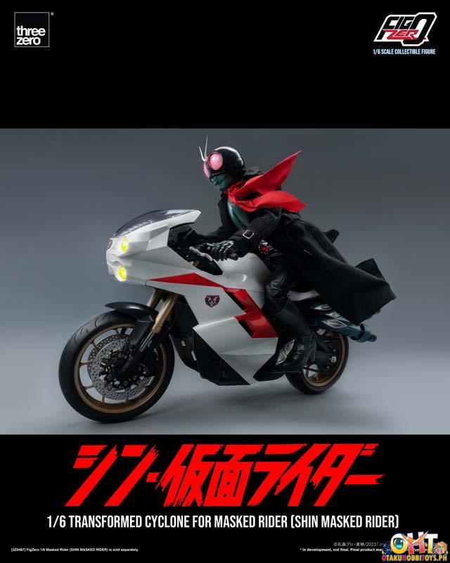 Threezero SHIN MASKED RIDER FigZero 1/6 Transformed Cyclone for Masked Rider (SHIN MASKED RIDER)