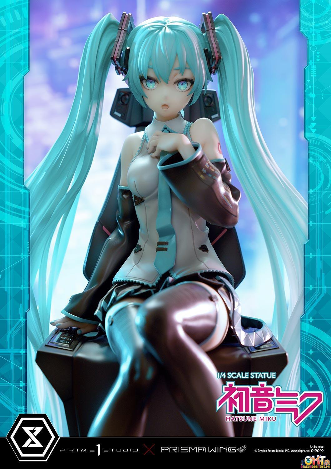 PRISMA WING Piapro Characters 1/4 Hatsune Miku "Art by neco" Scale Statue Bonus Version PWPCL-07S