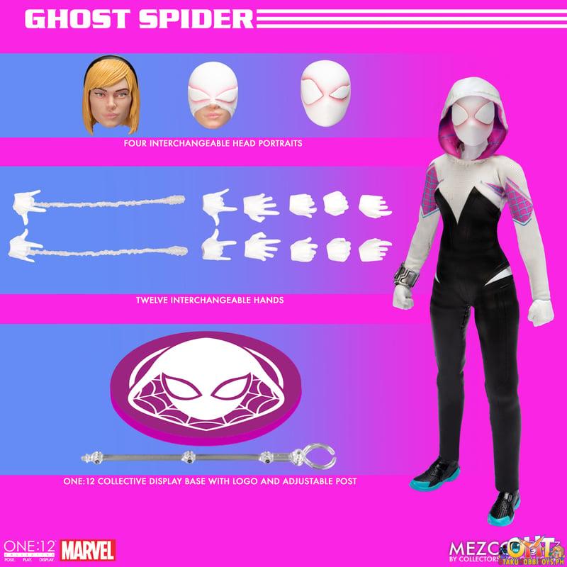 Mezco One:12 Collective Ghost-Spider
