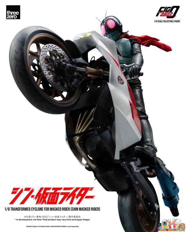 Threezero SHIN MASKED RIDER FigZero 1/6 Transformed Cyclone for Masked Rider (SHIN MASKED RIDER)