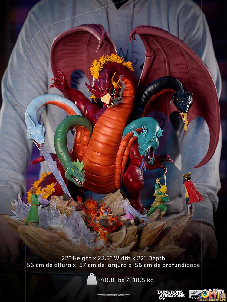 Iron Studios 1/20 Tiamat Battle Demi Art Scale - Dungeons and Dragons