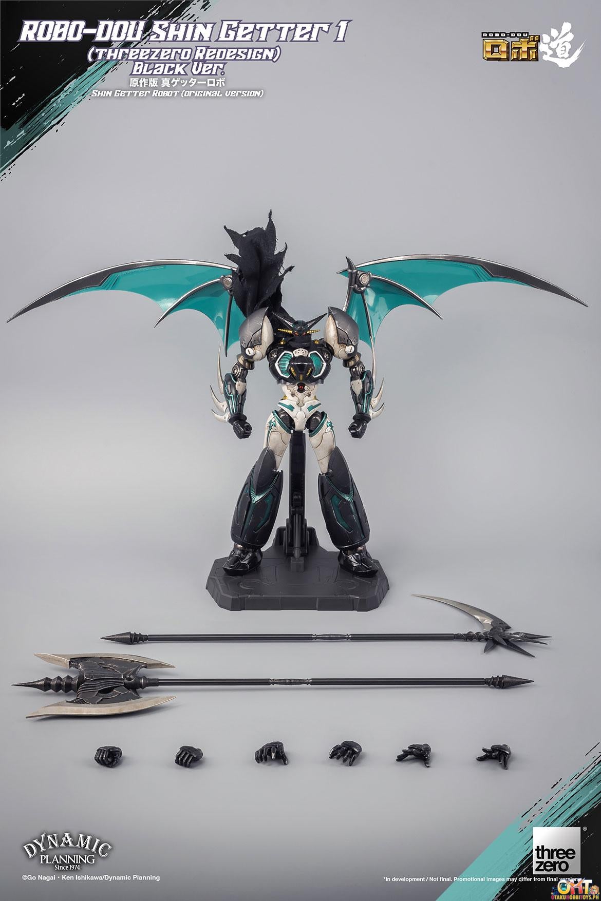 Threezero Shin Getter Robot ROBO-DOU Shin Getter 1 (threezero Redesign) Black Ver.