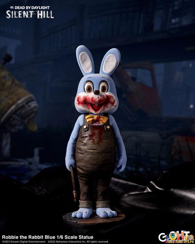 Gecco SILENT HILL x Dead by Daylight 1/6 Robbie the Rabbit Blue Scale Statue