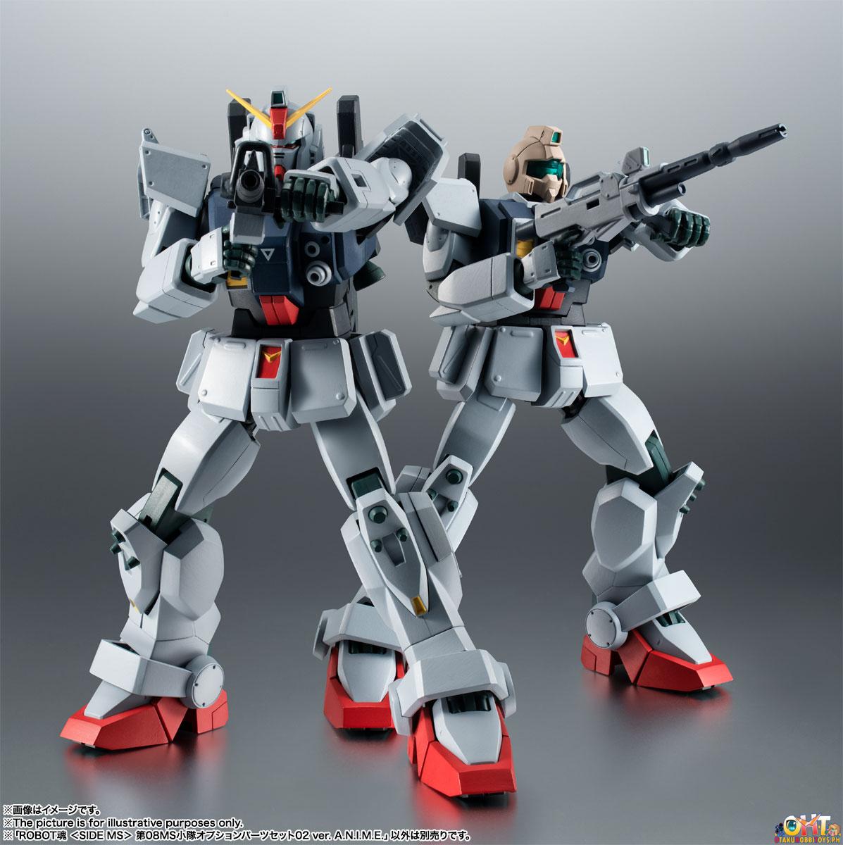 THE ROBOT SPIRITS <SIDE MS> 08th MS Squadron Optional Parts Set 02 ver. A.N.I.M.E. - Mobile Suit Gundam The 08th MS Team