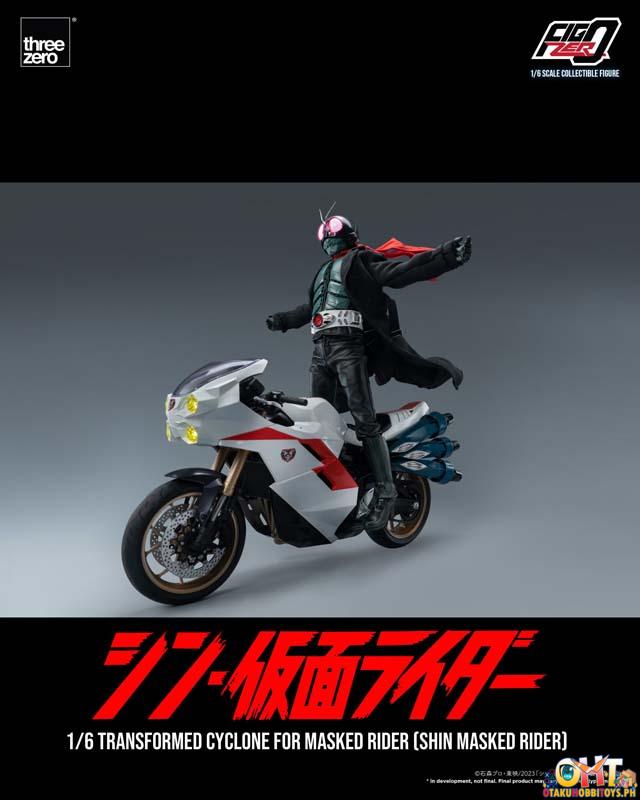 Threezero SHIN MASKED RIDER FigZero 1/6 Transformed Cyclone for Masked Rider (SHIN MASKED RIDER)