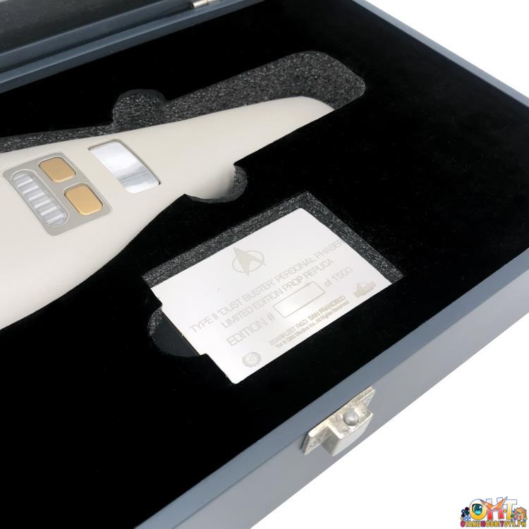 Factory Entertainment Star Trek The Next Generation Type-2 Dust Buster Phaser Limited Edition Prop Replica