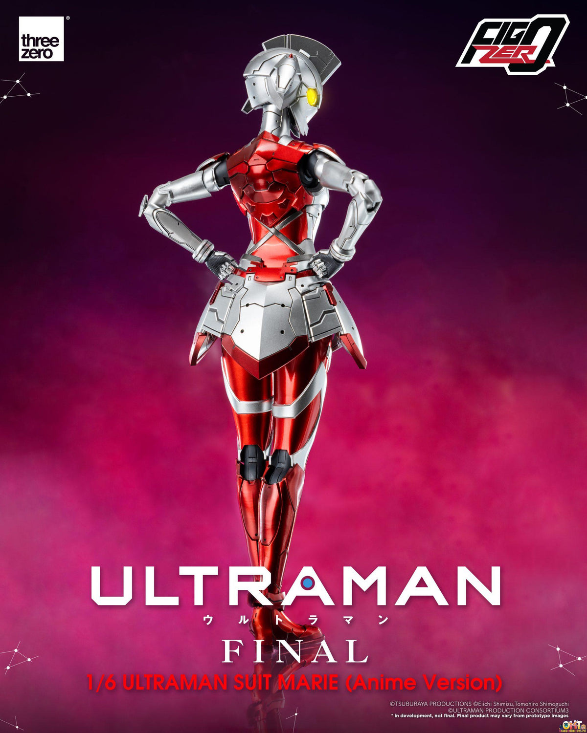 Threezero ULTRAMAN FINAL Season FigZero 1/6 ULTRAMAN SUIT MARIE (Anime Version)