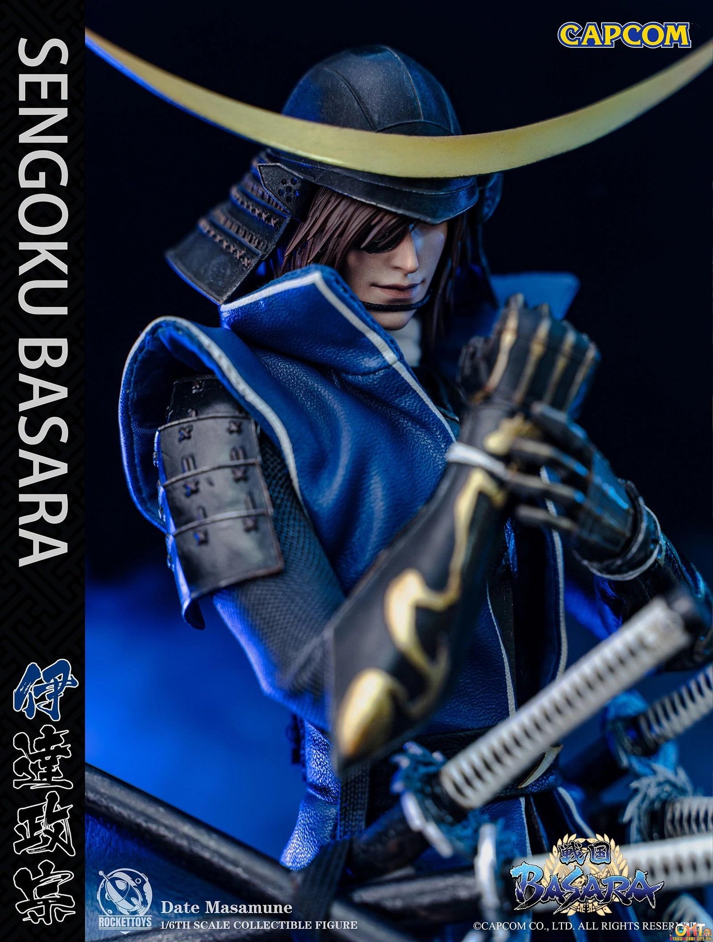 ROCKET TOYS 1/6 Capcom Sengoku BASARA Date Masamune ROC-001