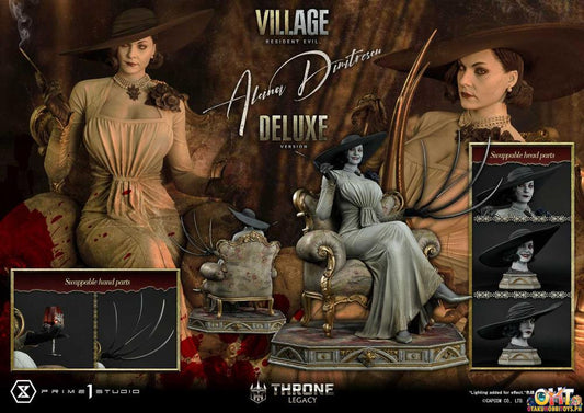 Prime 1 Studio Resident Evil Village Throne Legacy Collection 1/4 Alcina Dimitrescu Deluxe Version TLCRE-01DX
