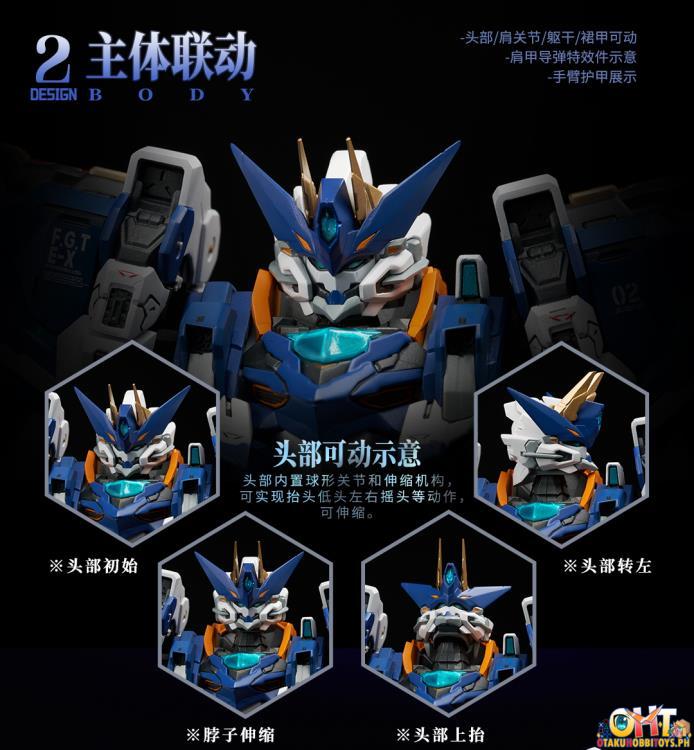 AniMester Crystal Envoy No. 02 Mecha Wolf Warrior Mega Mode