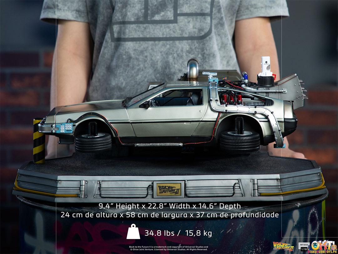 Iron Studios Back to the Future Part II 1/10 DeLorean Regular Version - Art Scale