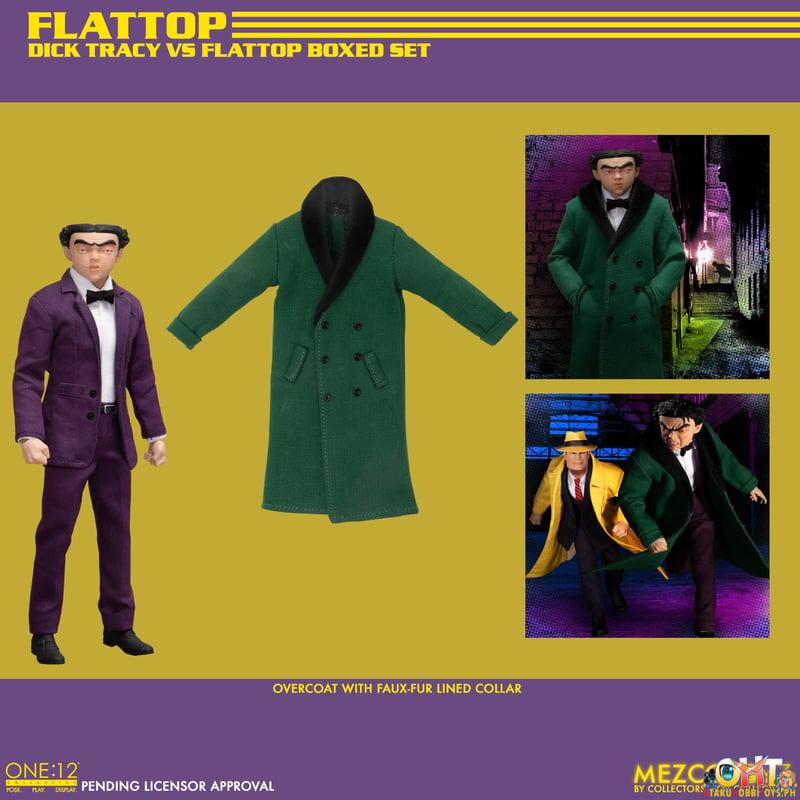 Mezco One:12 Dick Tracy vs Flattop Boxed Set