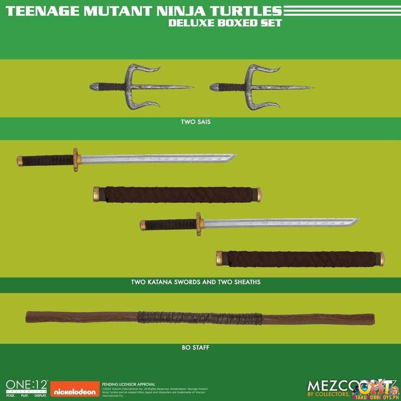 Mezco One:12 Teenage Mutant Ninja Turtles Deluxe Boxed Set