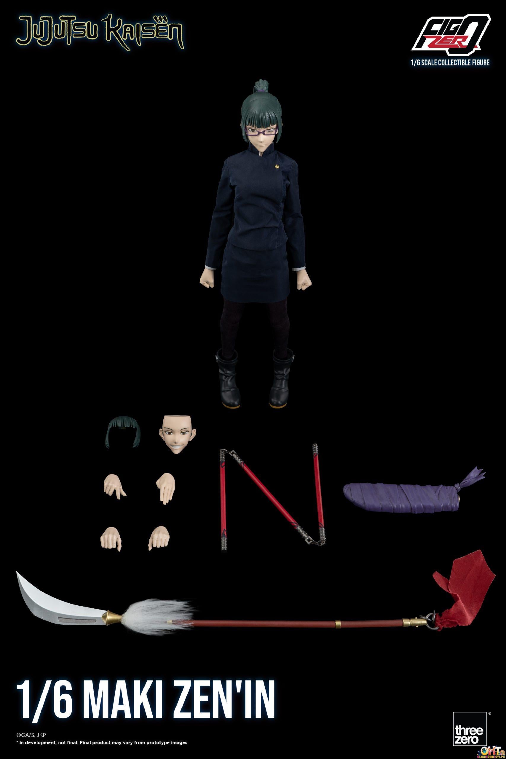 Threezero Jujutsu Kaisen FigZero 1/6 Maki Zen'in – OtakuHobbiToys PH