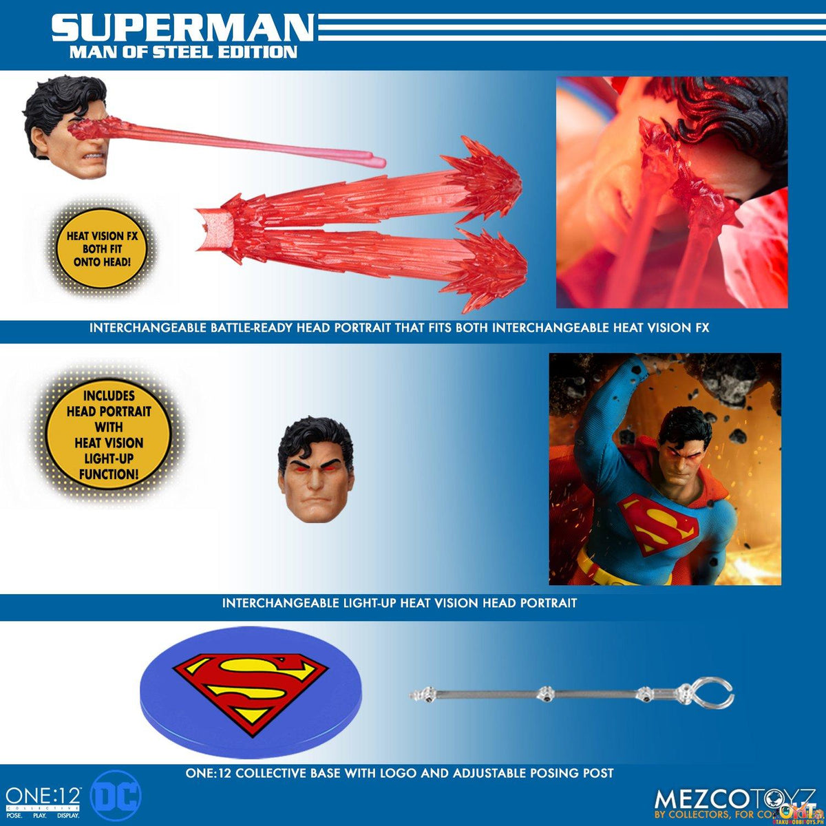 Mezco One:12 Collective Superman: Man of Steel Edition