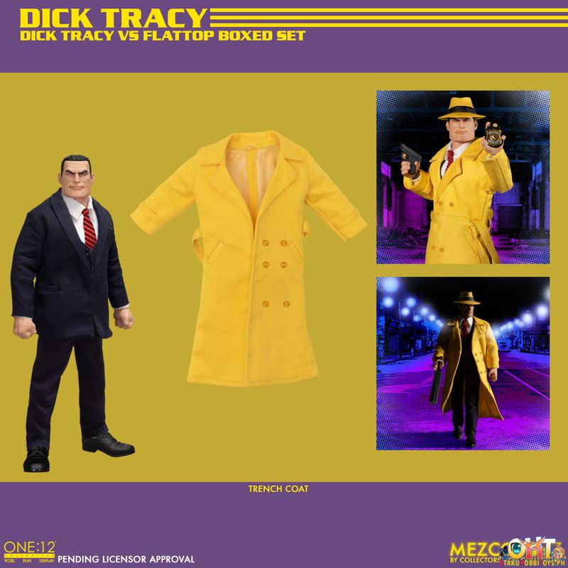 Mezco One:12 Dick Tracy vs Flattop Boxed Set