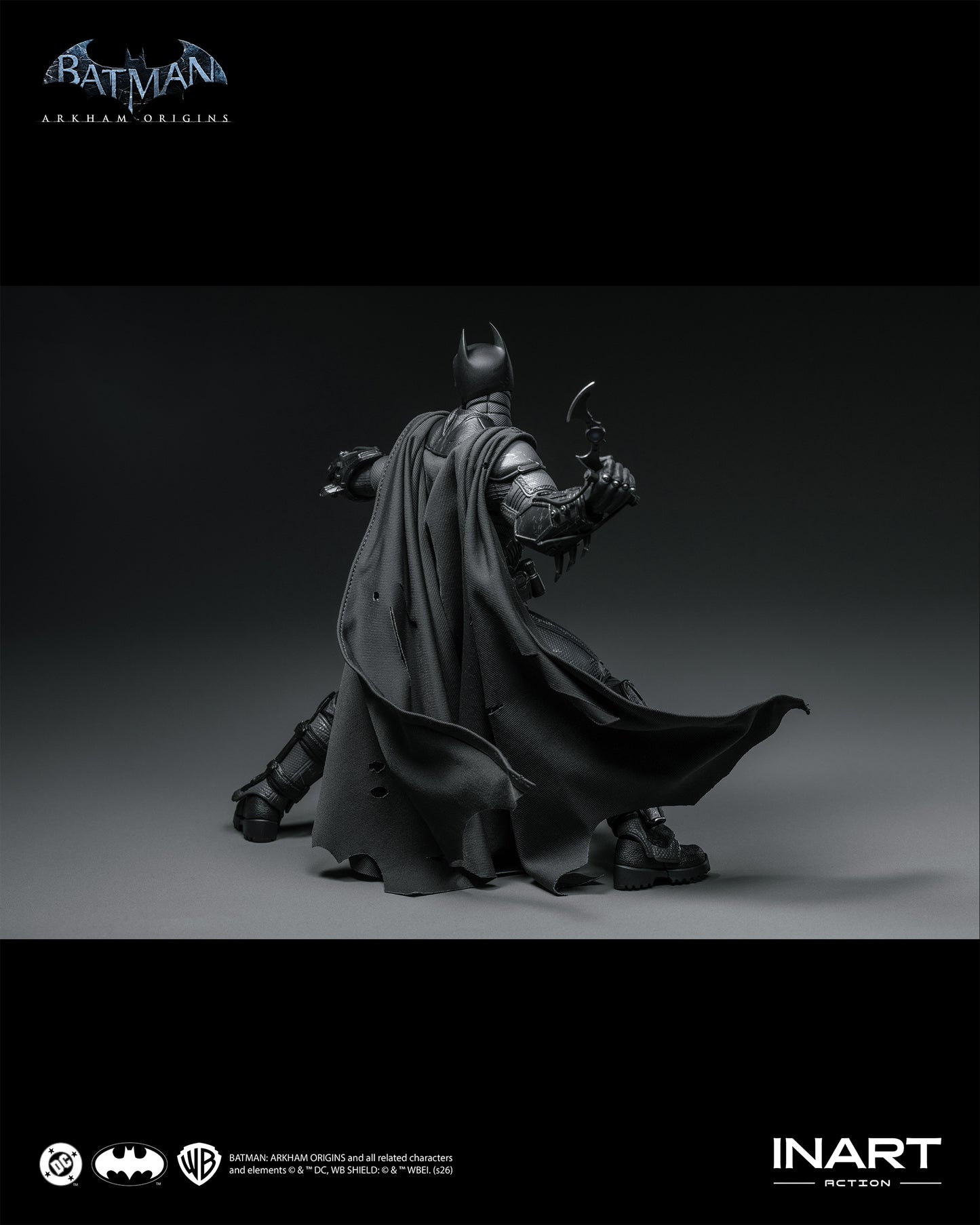 INART Action Batman: Arkham Origins Batman (Battle Damaged Version) Action Figure