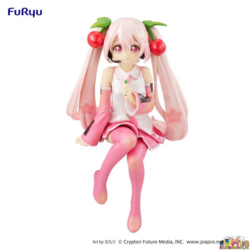 Furyu Vocaloid Noodle Stopper Sakura Miku 2022 Pearl Color - EXTRA SLOT