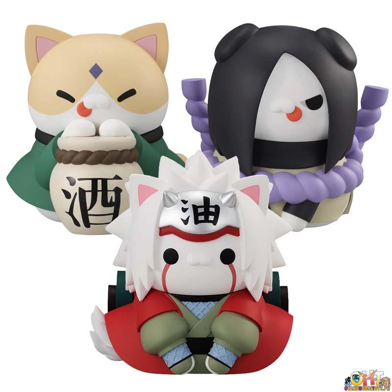 Megahouse MEGA CAT PROJECT NARUTO: Giant Nyaruto! Series Legendary Three Ninja Set [with gift]