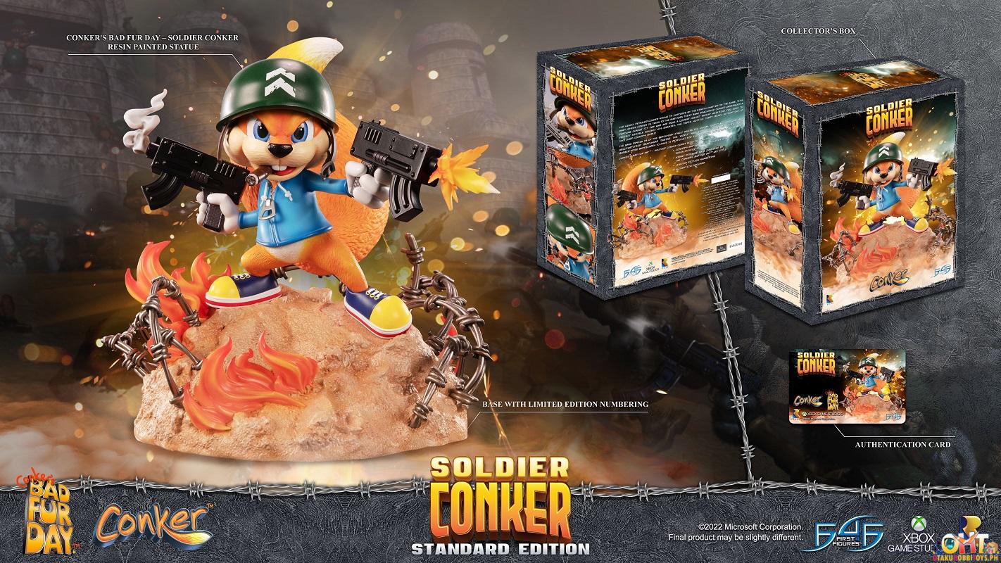 First4Figures Conker's Bad Fur Day Soldier Conker [Standard Edition]